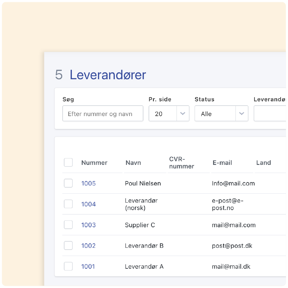 Modtag fakturaer elektronisk via EAN med Smart Inbox