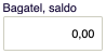 I feltet "Bagatel, saldo" kan du indtaste saldoen på åbne saldi, som du synes er for små (bagatelagtige) at rykke for. Hvis du f.eks. ikke vil rykke kunder, der skylder under kr. 200, skriver du 200 i dette felt. Hvis du vil rykke alle uanset beløb, kan du bruge feltet til at fjerne rykkere for beløb, der ellers skulle bogføres og udlignes som øredifferencer. I så fald kan du sætte bagatelsaldoen til f.eks. 10 kr.