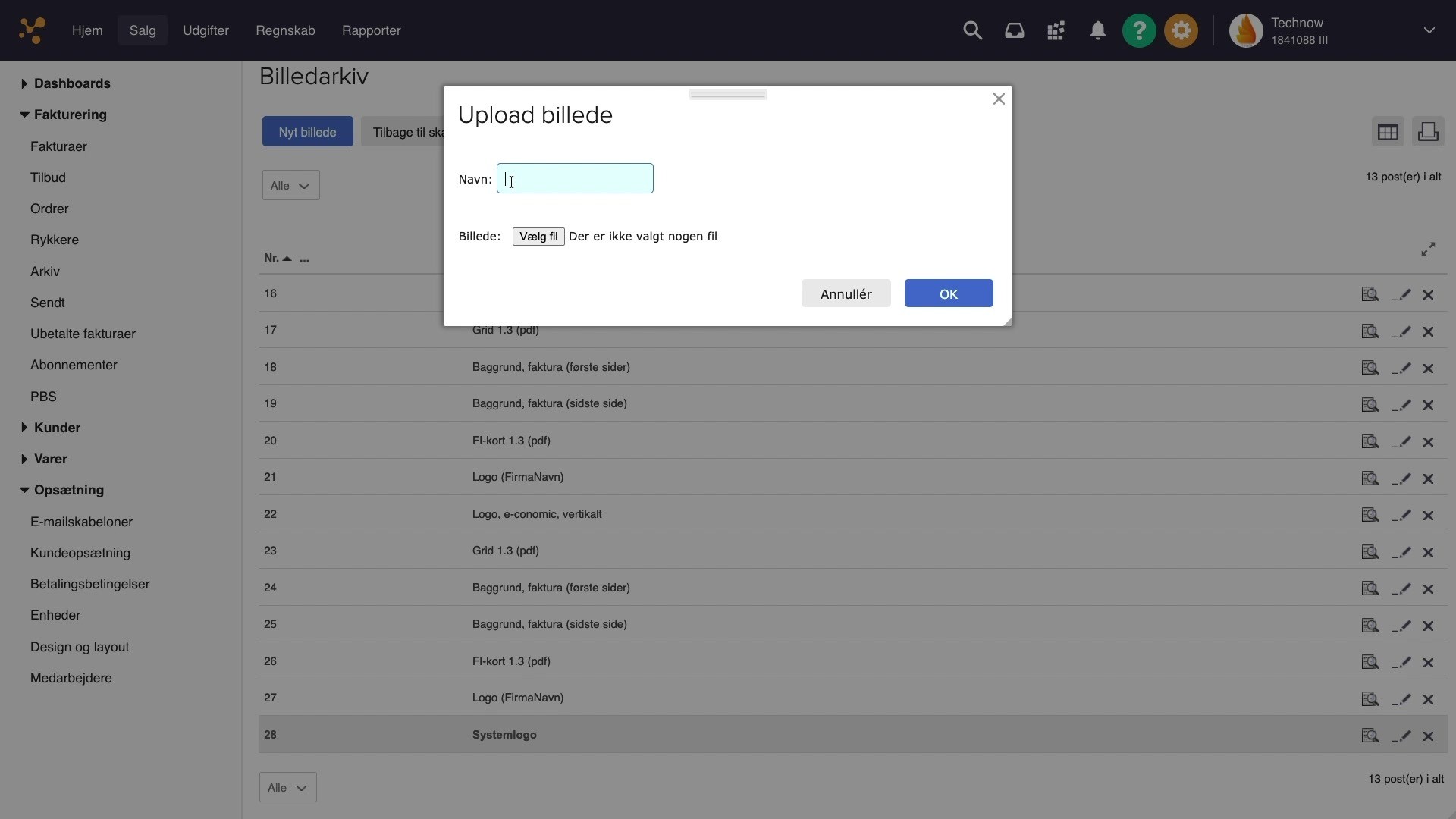 ss2 billedarkiv upload dialog