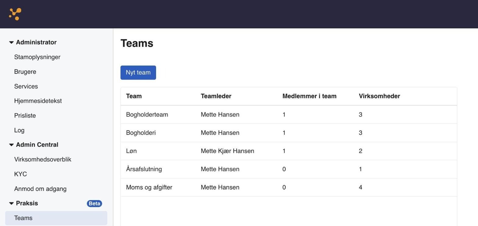 06 teams liste efter
