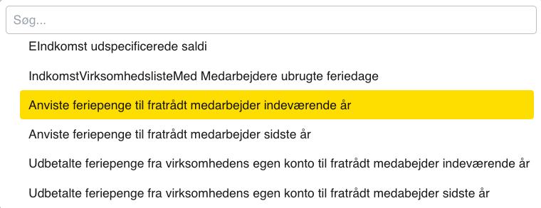 Afviste feriepenge til fratrådt medarbejder indeværende år