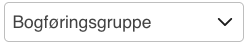 bogføringsgruppe