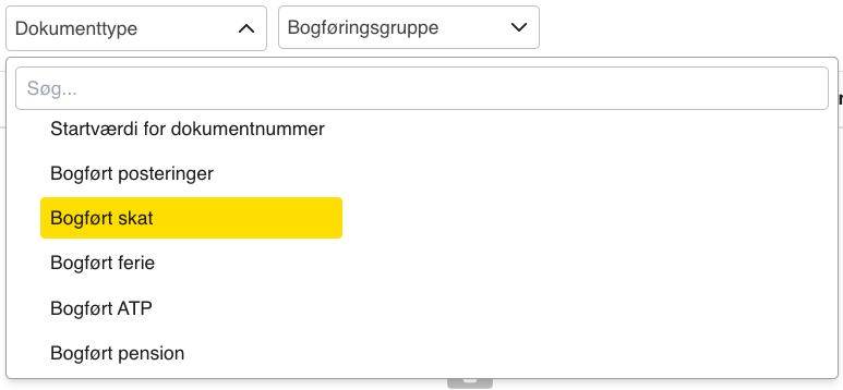 bogført skat 