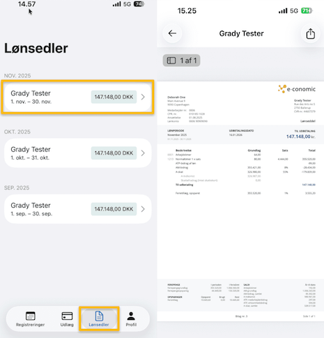 lønsedler