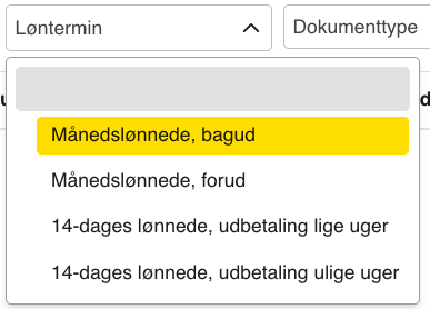 månedslønnede bagud