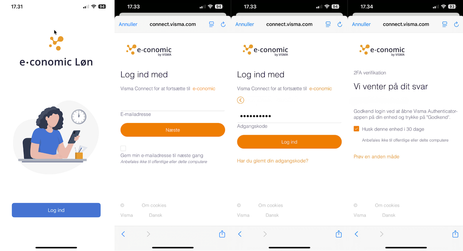 Medarbejder login