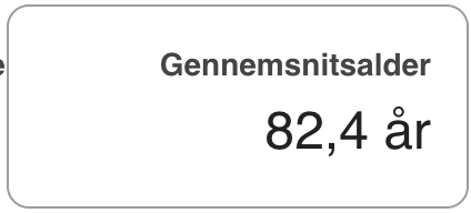 gennemsnitsalder