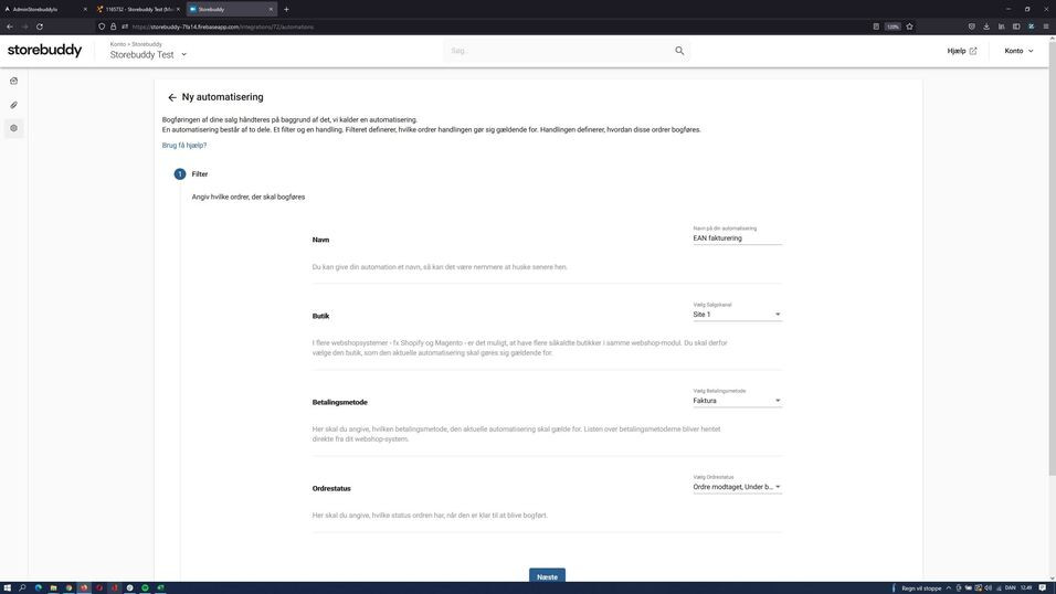 App screenshot: Magento