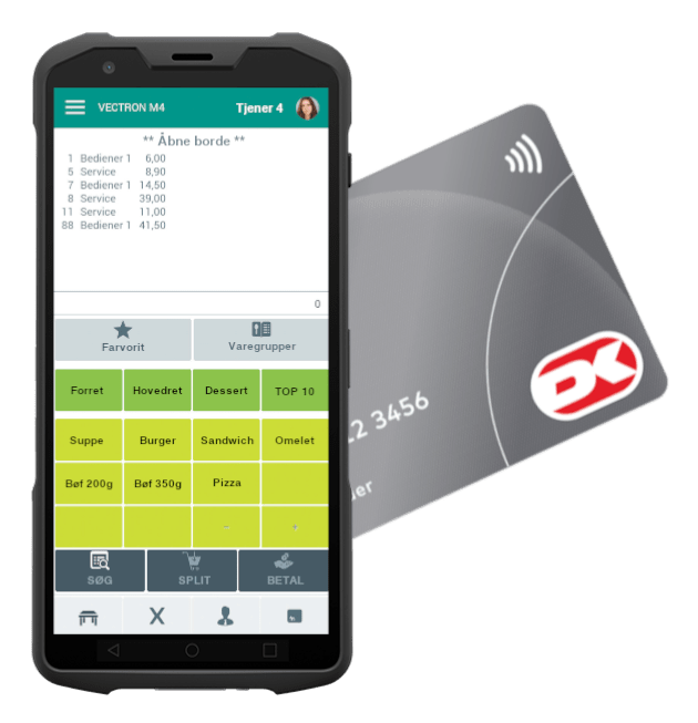 App screenshot: Vectron POS