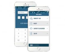 Skærmbillede fra Dataløn app