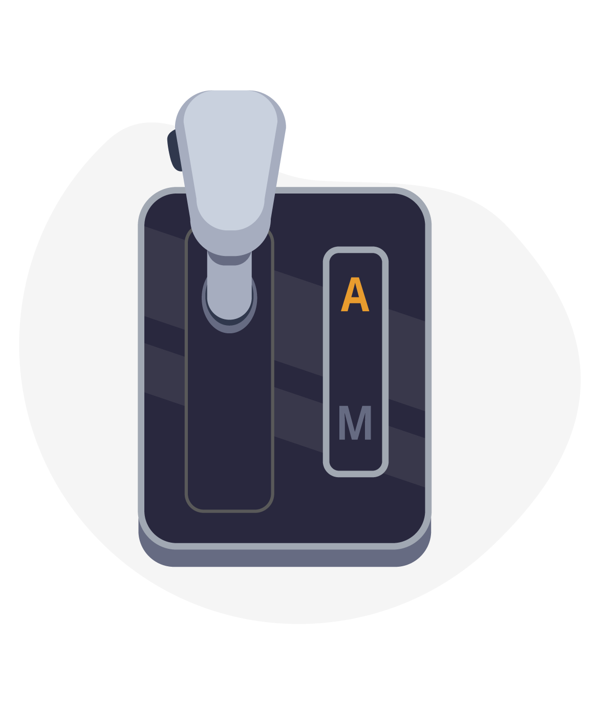 En illustration af et automatgear