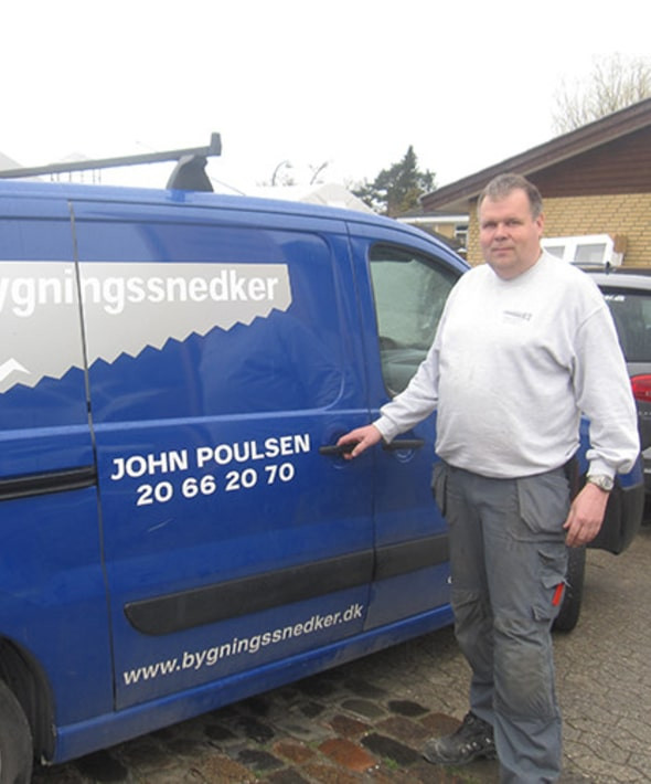 Snedkermester John Poulsen kundehistorie