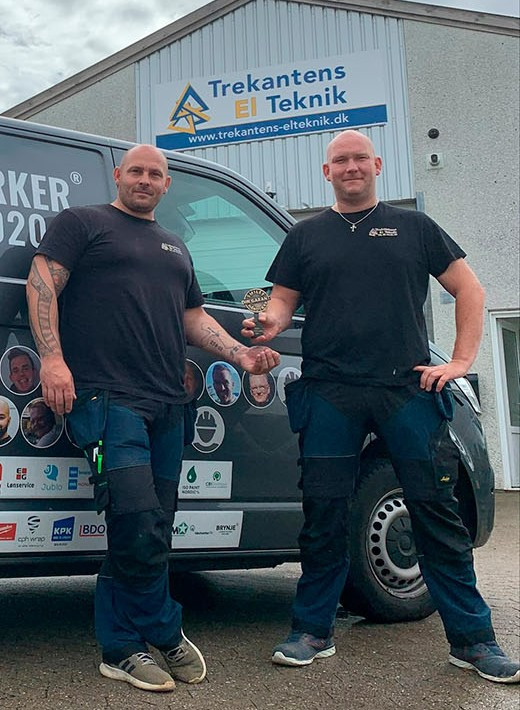 Trekantens El Teknik kundehistorie