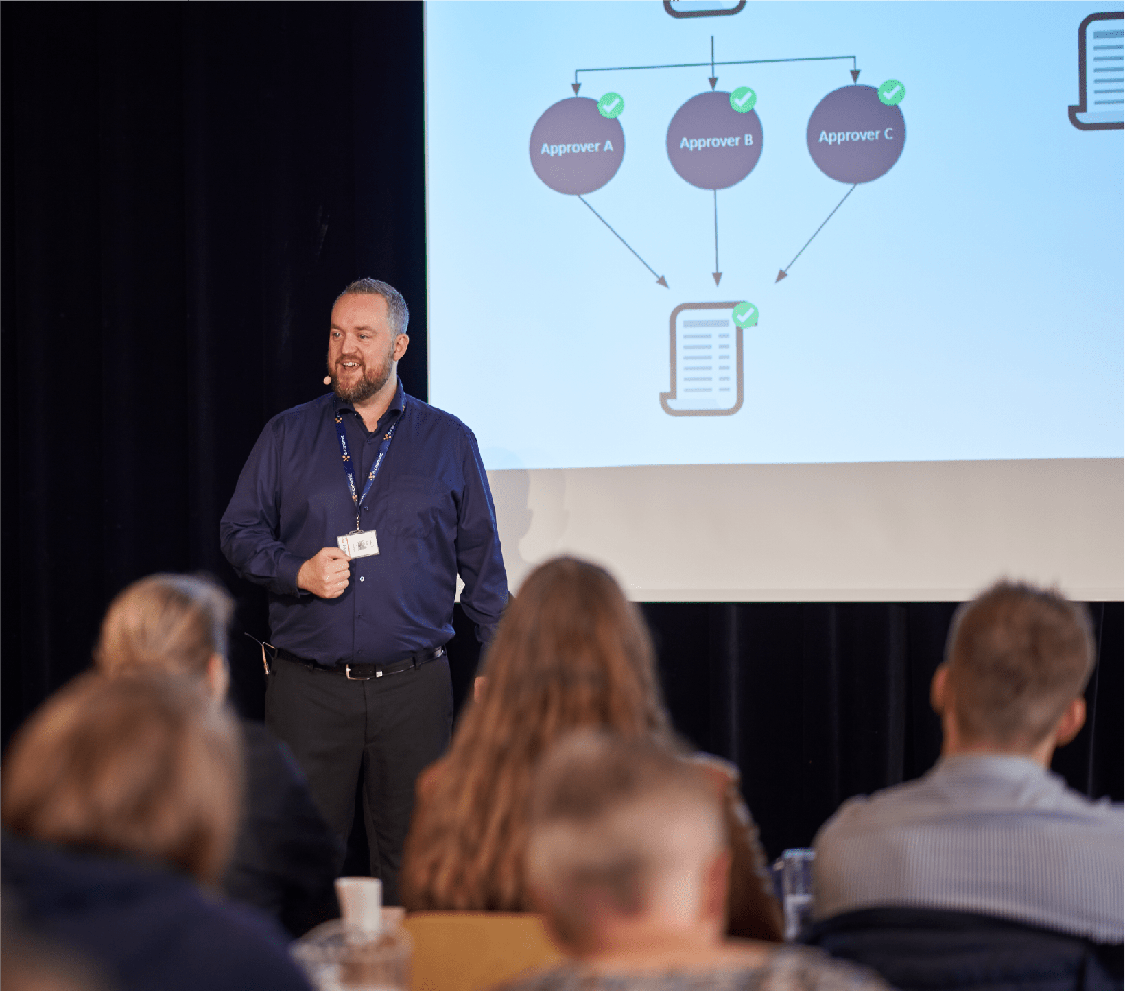 roadshow 2024 speaker der taler foran projekter og med publikum
