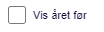 Viser afkrydsningsfeltet 'Vis året før' i Rapporter – bruges til at inkludere data fra det foregående år i rapporten til sammenligning.
