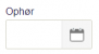 Viser ophørsdatofeltet i Abonnement – bruges til at vælge en ophørsdato for abonnementet.