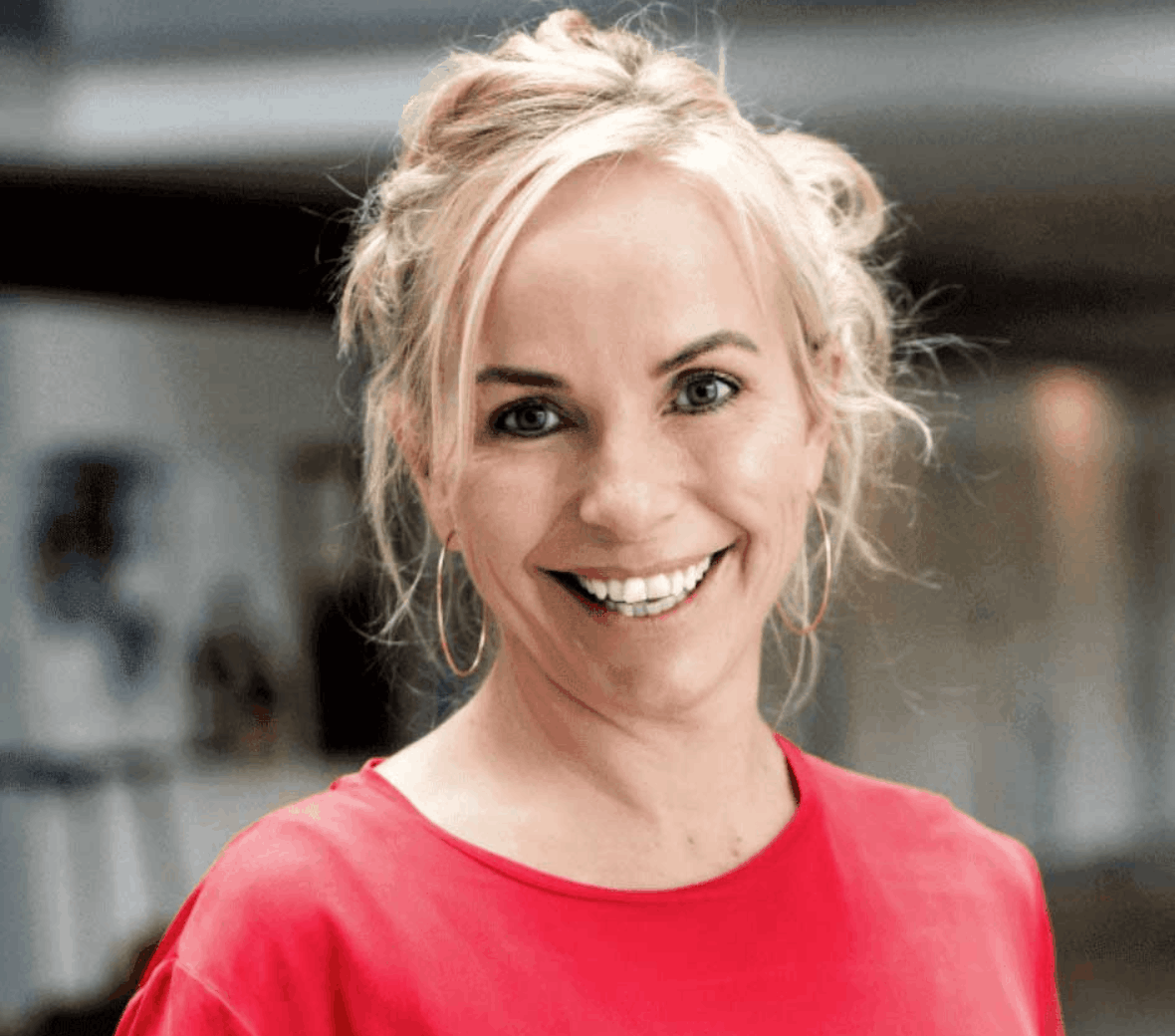 Et portrætbillede af en kvinde