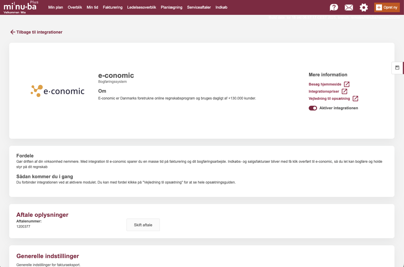 Et screenshot af Minuba