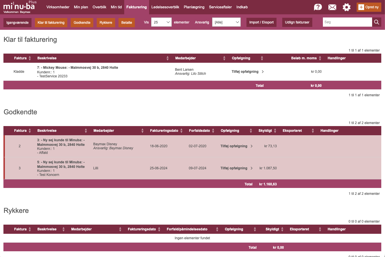 Et screenshot af Minuba