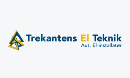 Trekantens el tekniks logo
