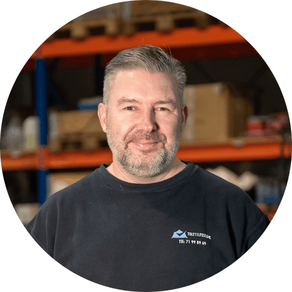 Et portrætbillede af en mand