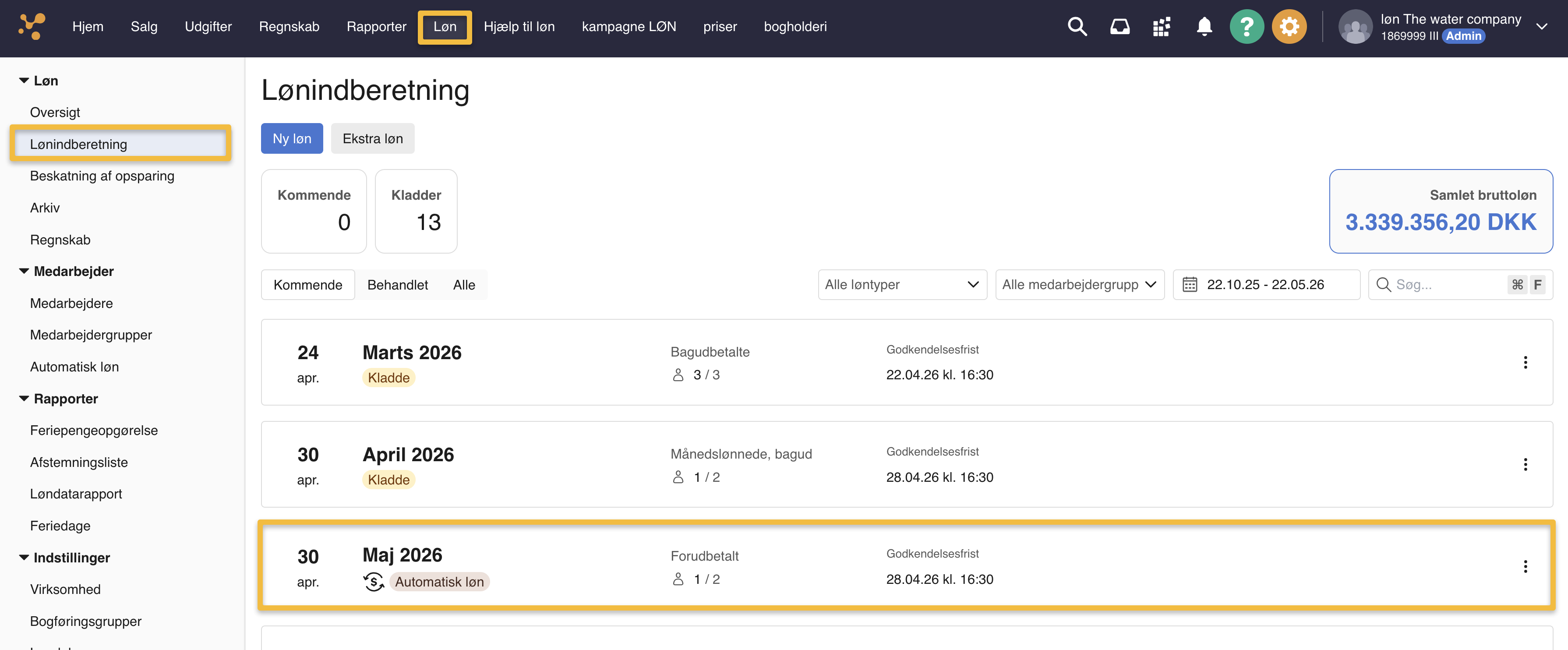 Autoløn: find automatisk løn