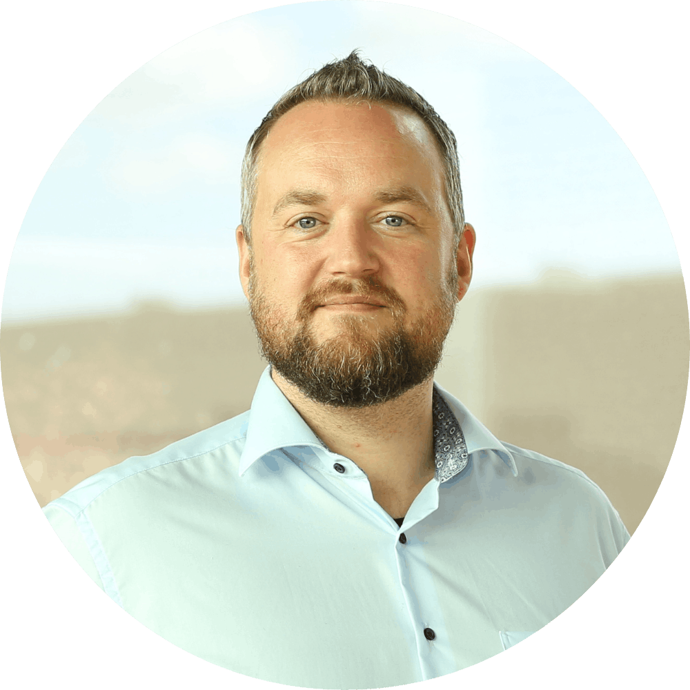 Et portrætbillede af en mand