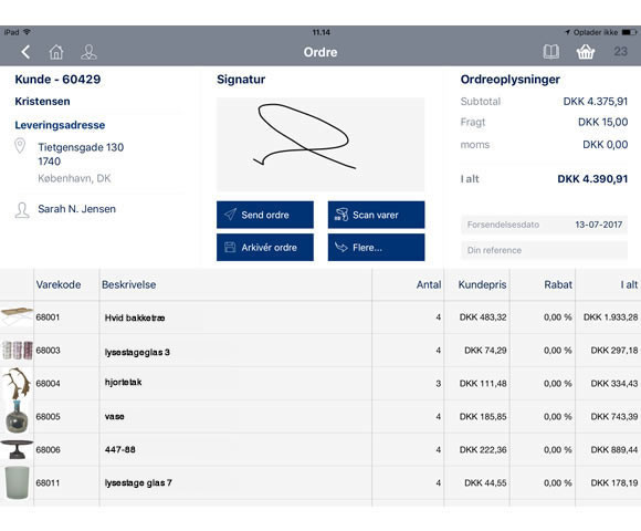 App screenshot: App4Sales