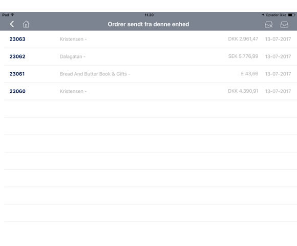 App screenshot: App4Sales