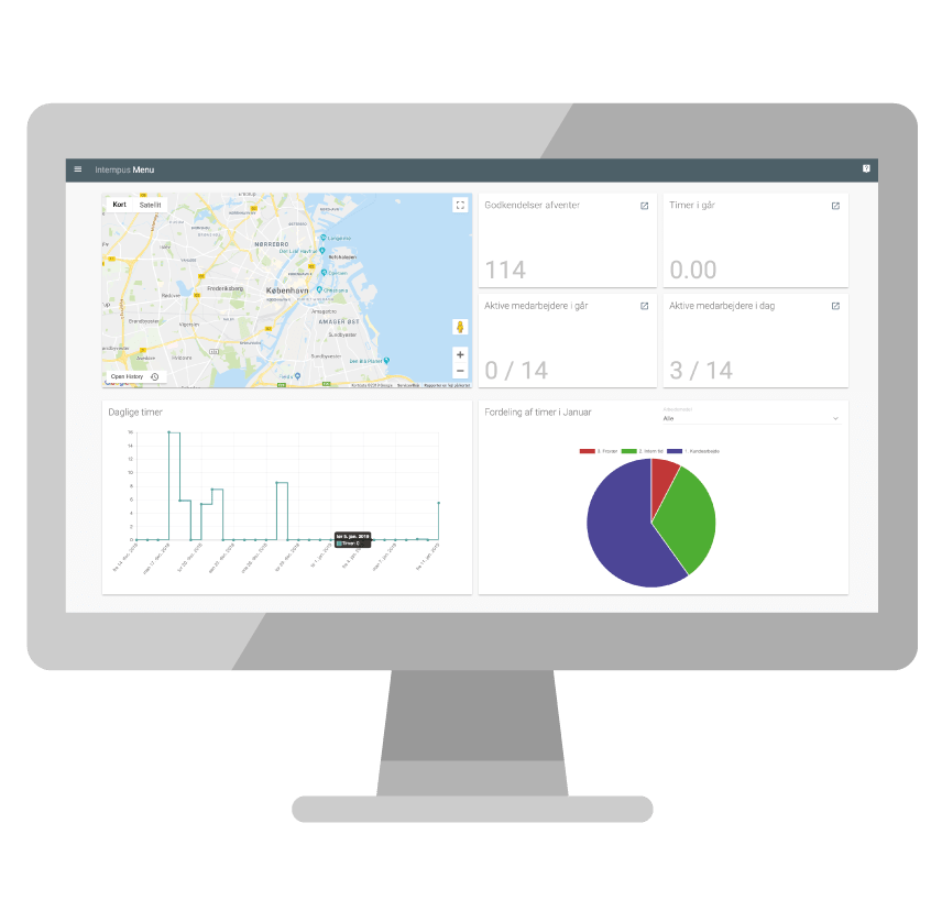 App screenshot: Intempus