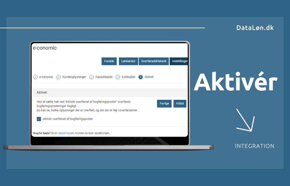 App screenshot: DataLøn