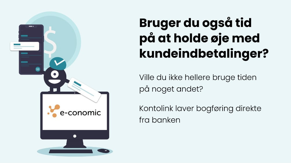 App screenshot: kontolink