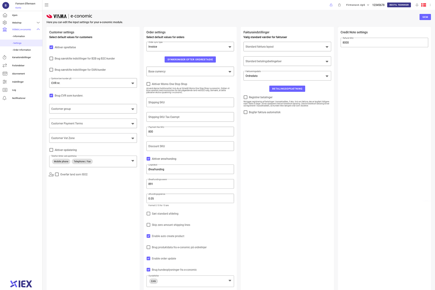 App screenshot: SmartWeb