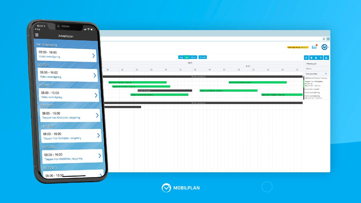 App screenshot: Mobilplan