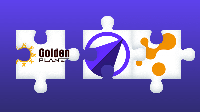 App screenshot: Golden Planet-integration