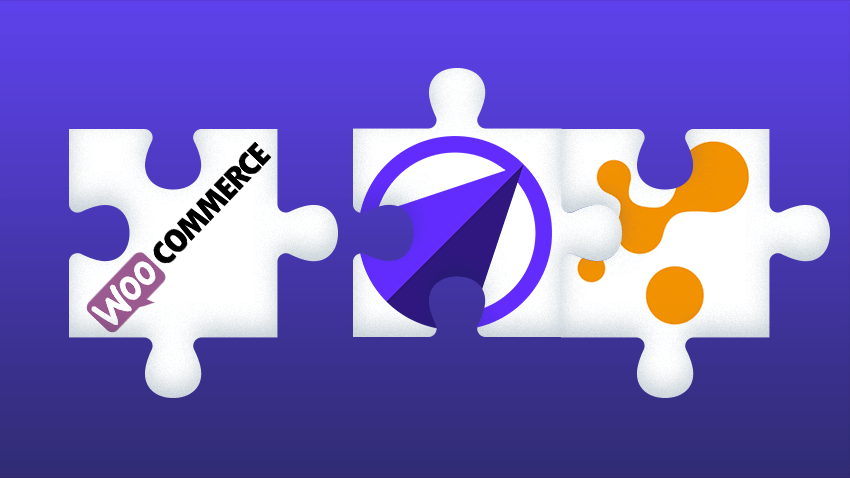 App screenshot: WooCommerce-integration