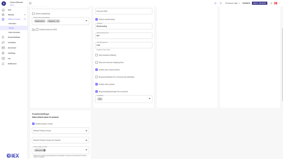 App screenshot: Shopware 6