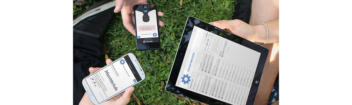 App screenshot: Mentoclub