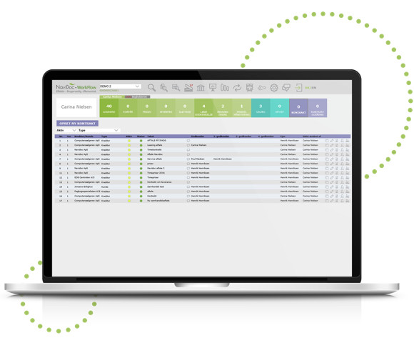 App screenshot: NaviDoc Workflow