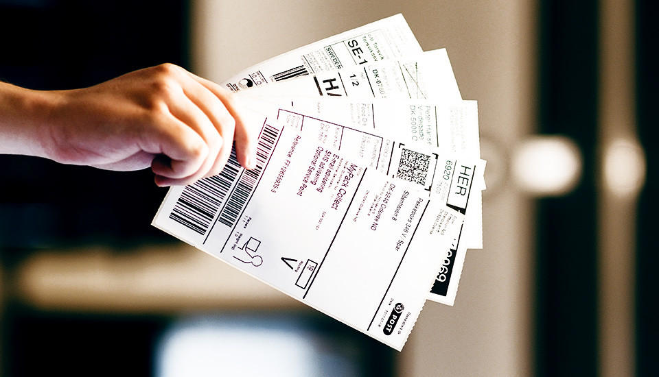 App screenshot: Shipmondo