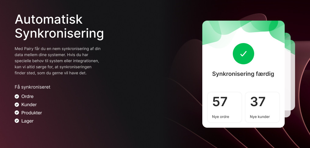 App screenshot: Shopify-integration