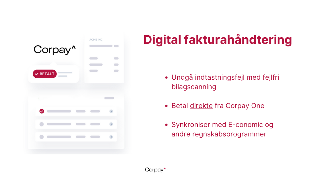 App screenshot: Corpay One