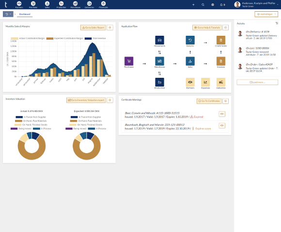 App screenshot: tracezilla