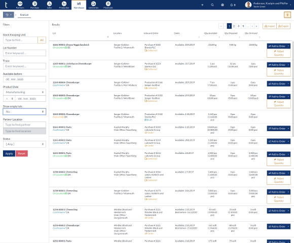 App screenshot: tracezilla