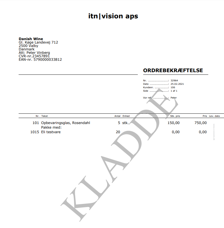 App screenshot: itn|wms trading