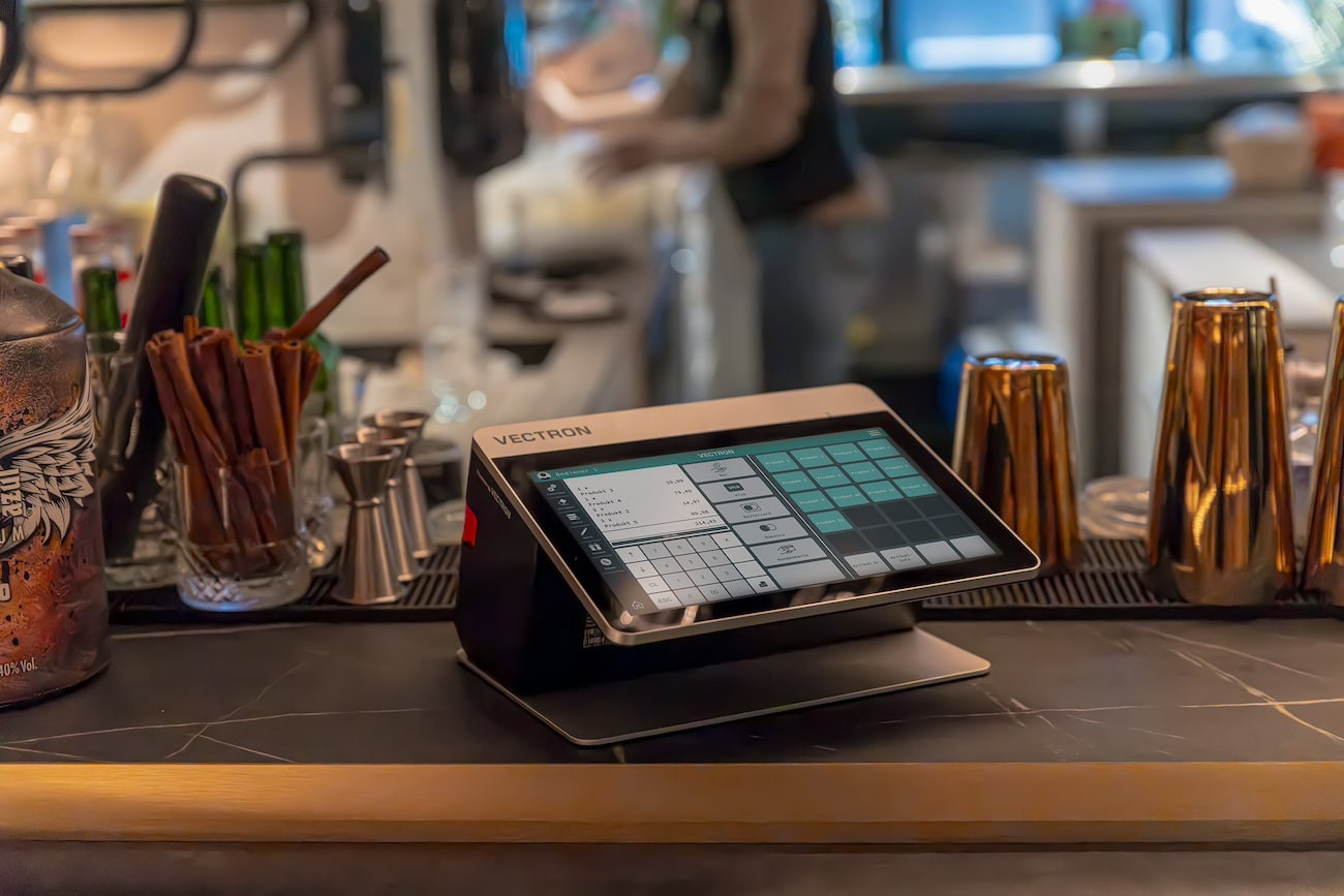 App screenshot: Vectron POS